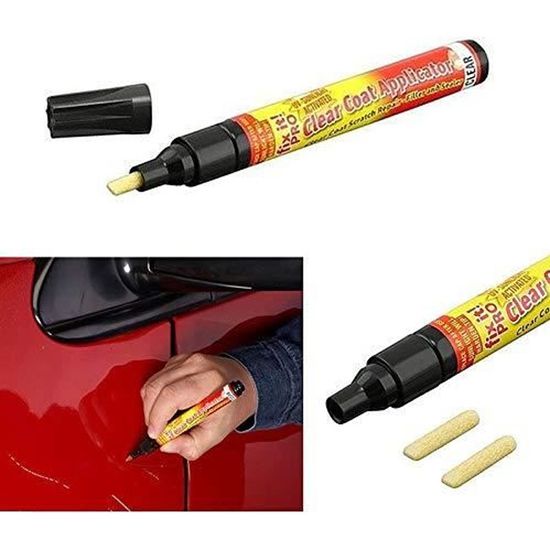 In Stylo de réparation pour rayures de voiture – Efface-rayures transparent professionnel - Prix pas cher | CI