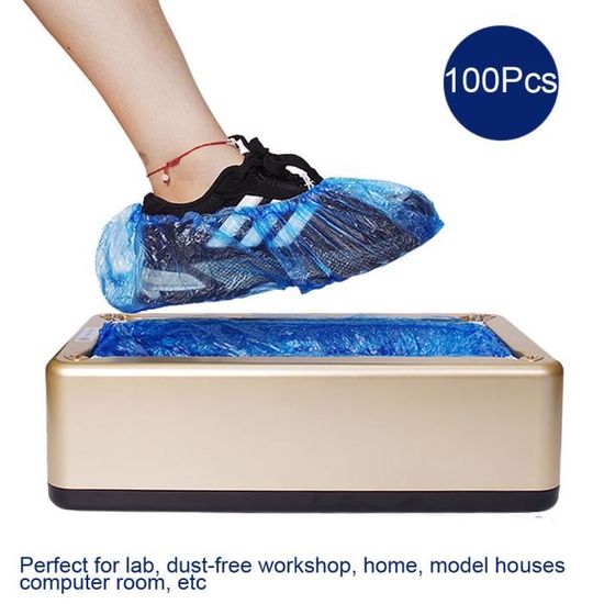 Sonew Couvre-chaussures 100pcs couvre-chaussures jetables pour machine  automatique à chaussures gardent le bureau à domicile - Cdiscount