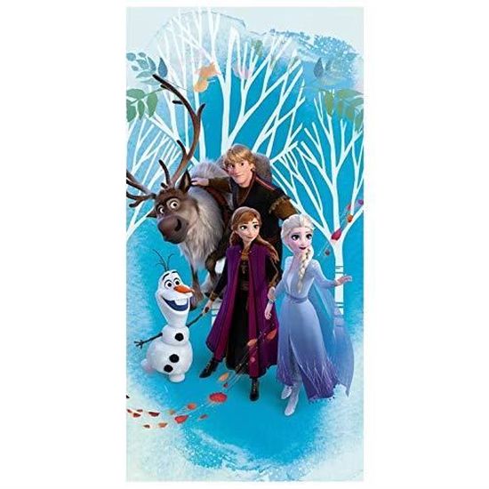 Serviette De Plage La Reine Des Neiges Aymax - 70 X 140 Cm - 100% Polyester - Rose - Séchage Rapide