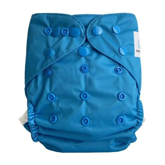 Couche Lavable tout en deux TE2 double goussets MAMAN ET BB NATURE