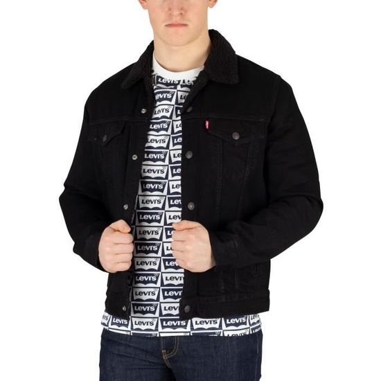 Veste levis femme noir on sale