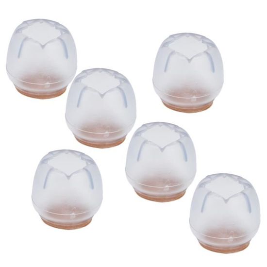 Protège-Jambes De Bureau Et De Chaise, Silicone Chaise Casquettes Pieds
