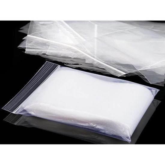 KK Verpackungen Sacs Ziplock 500 Pièces, 40 X 60 Mm Sachets Zip