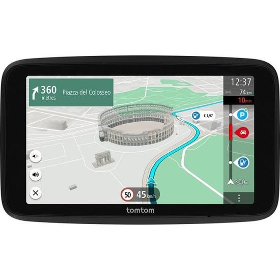 Navigateur GPS TOM TOM GO Superior - Ecran HD 6" - Cartes Monde - Mise à jour Wifi