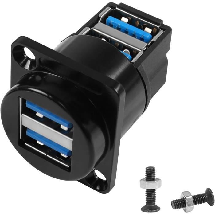 Câble USB 3.0 Coudé à 90 Degrés - Pour Synchronisation Données - Neuf Générique