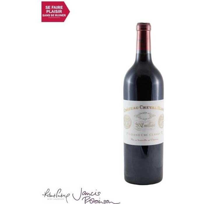 Château Cheval Blanc Saint-Emilion 1er Grand Cru Classé A Rouge 2010 - 75cl - Vin AOC Rouge de Bordeaux - 18.5-20 Jancis Robinson