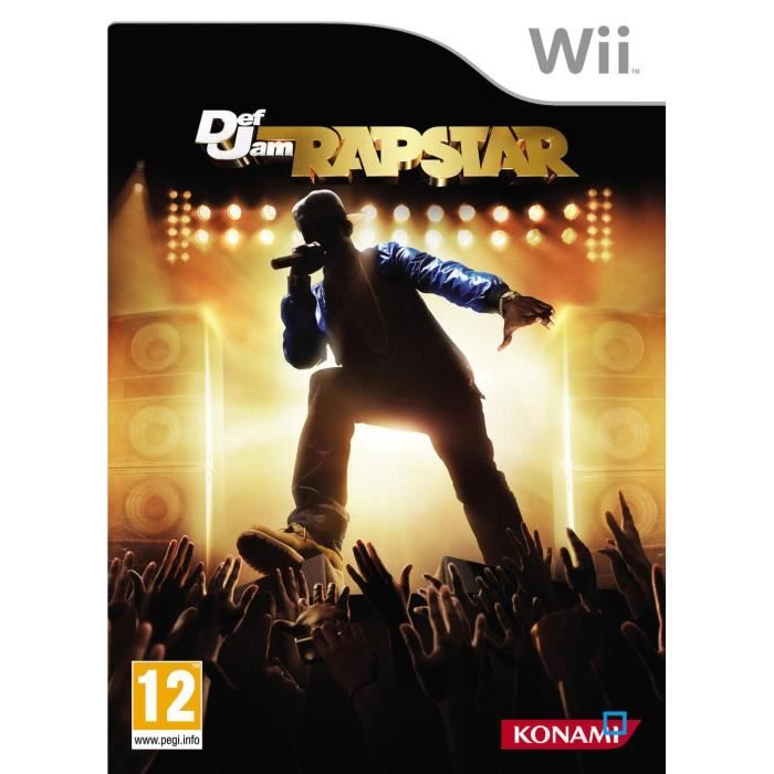 Konami Def Jam Rapstar Wii