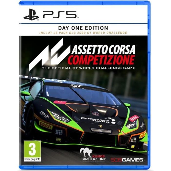 Assetto Corsa Competizione - Day One Edition Jeu PS5 - Cdiscount Jeux vidéo