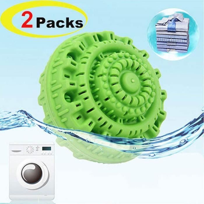Boule de Lavage, Boule à Linge Écologique, (Contient Aucun Détergent Chimique) Ion Négatif Lavage Magique Soins Personnels