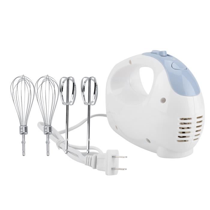 Batteur à oeufs mélangeur de crème cuisson gâteau outil manuel électrique fouet 5 vitesses 100W 220V-CHE