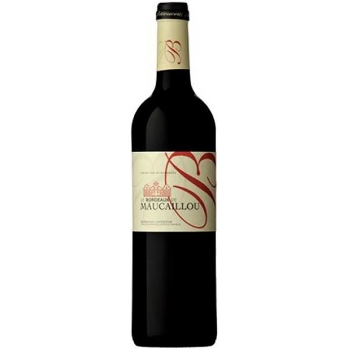 6x B de Maucaillou Rouge - Bordeaux - 2016