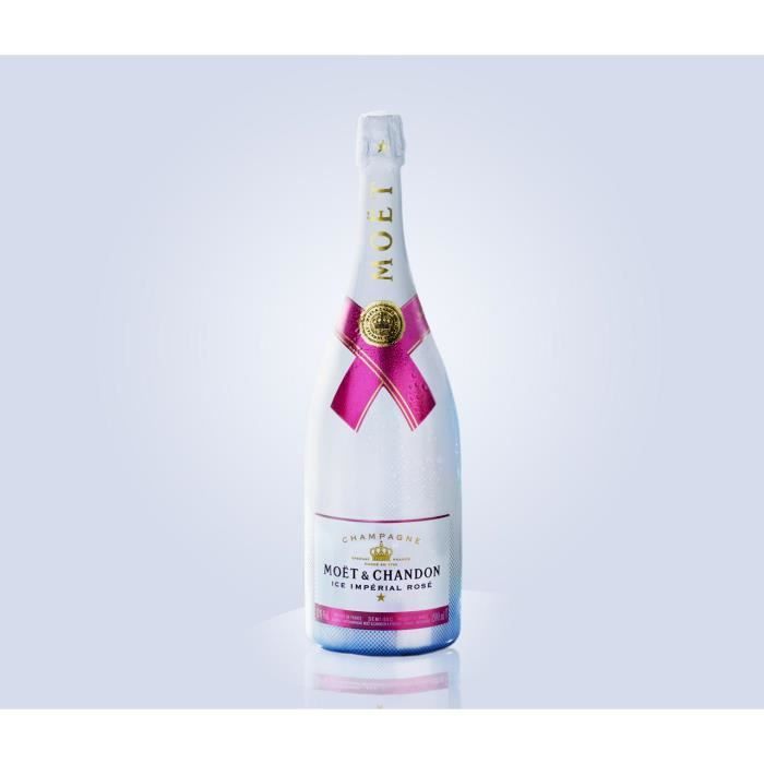 Lot de 3 Champagnes Moët & Chandon Ice Impérial Rosé 75cL