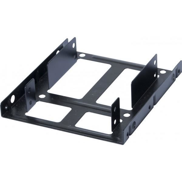 Adaptateur 2 x hdd/ssd 2.5'' en baie 3.5''