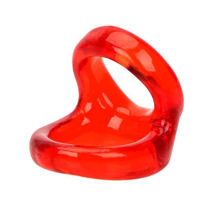 Abdo jeux pour adultes jouets sexuels pour hommes dispositif de chasteté masculine anneaux de pénis retarder l'éjacula - Red -AX9474