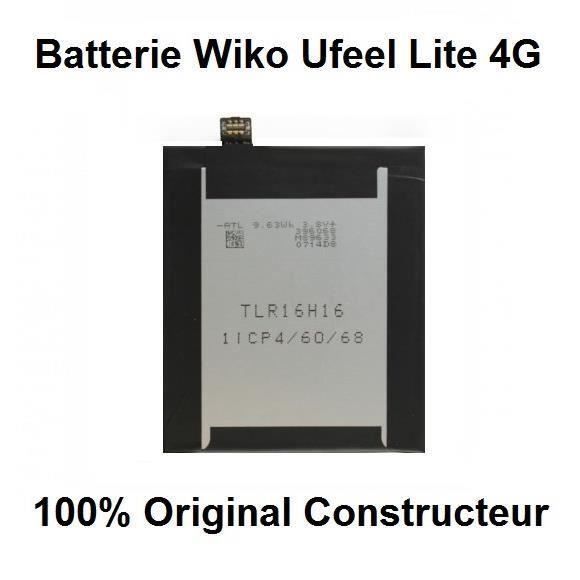 100% Original Batterie Wiko Ufeel Lite 4G