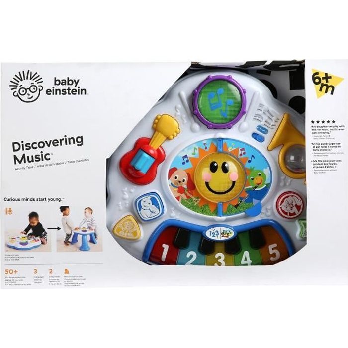 BABY EINSTEIN Table multi-activités Discovering Music™ - Multi Coloris