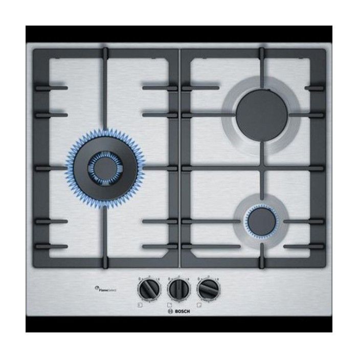 Plaque au gaz BOSCH PCC6A5B90 60 cm (3 Feux à gaz)
