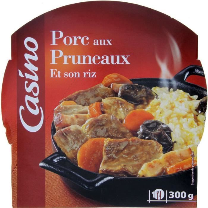 Porc aux Pruneaux et son Riz - 300g
