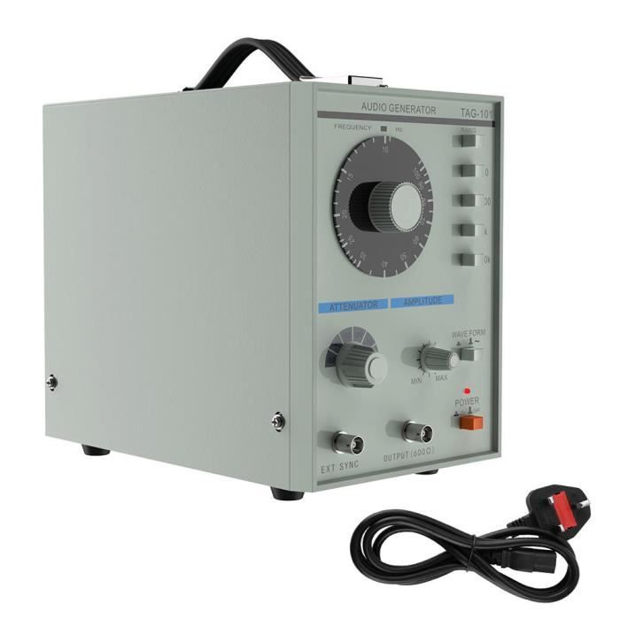 Cuque Générateur de basse fréquence Générateur de signal audio basse fréquence Source de signal 10Hz-1MHz Electronic Measureme
