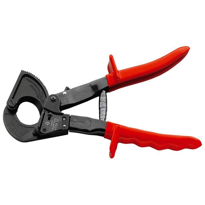 Coupe-câbles à cliquet Cuivre-Aluminium Facom 413.52 côté Passager