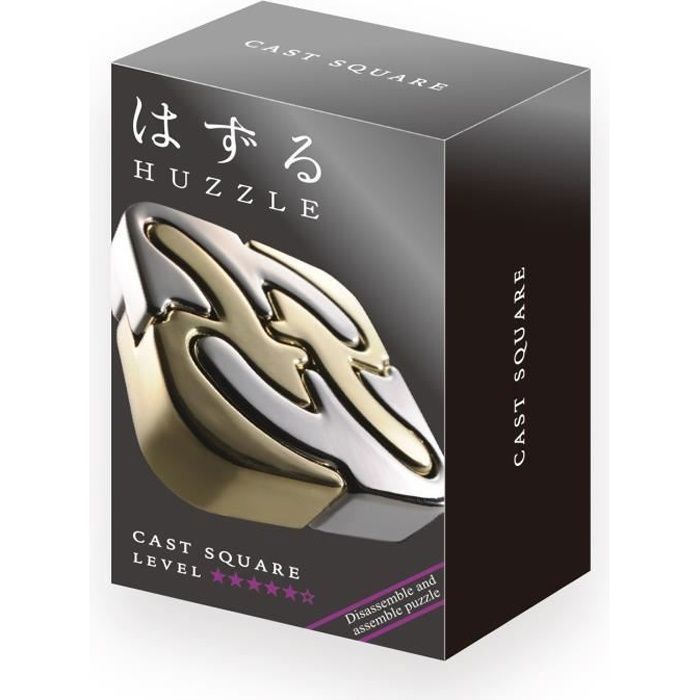 Gigamic- Huzzle Cast Square Diff.5 Casse Tête, CPSQU 2951