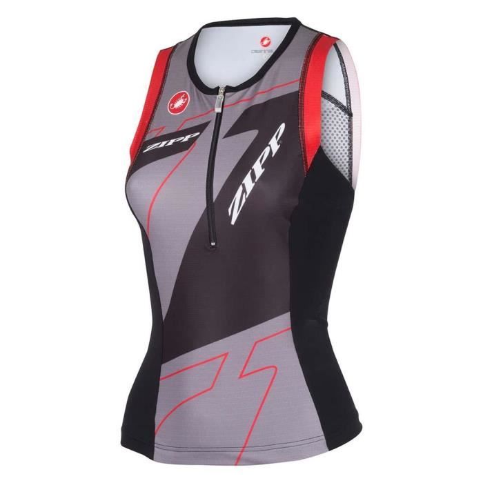 Triathlon Tops femme Castelli Zipp Free Woman Tri Singlet