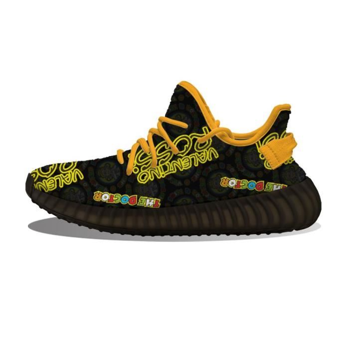 Chaussures de Sport Running Course VR46 Valentino Rossi The Doctor imprimé Baskets Fitness Homme Femme