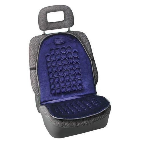 COUVRE SIEGE MASSAGE BLEU