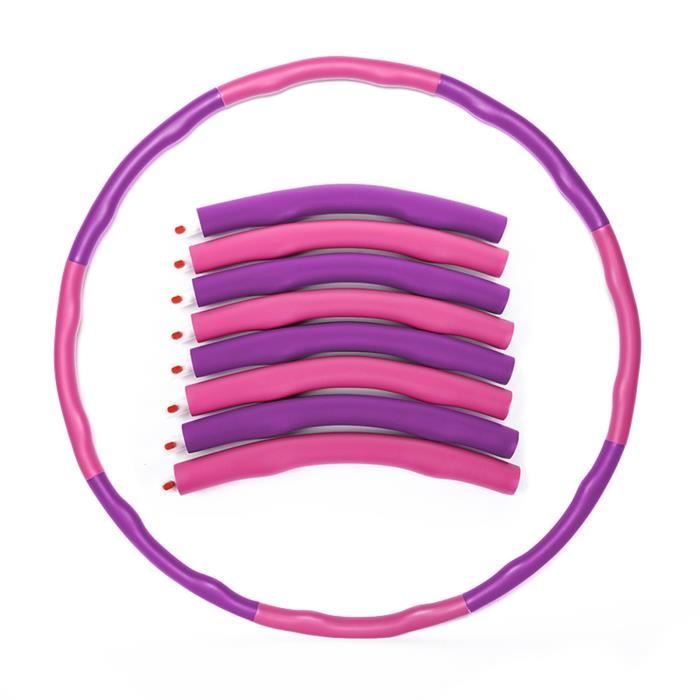 NSGMXT Pliable 1 kg lesté Hula Hoop Fitness Rembourré Abs Exercice Gym Workout Hoola