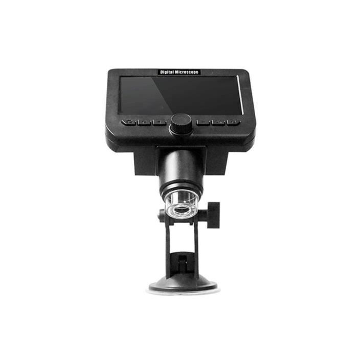 Caméra de microscope 1080p HDMI USB WIFI Digital avec objectif 1000X 8 lumière LED