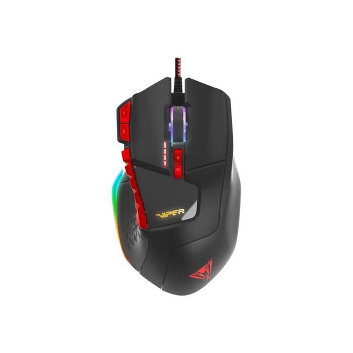 Patriot Viper V570 Souris laser 13 boutons filaire USB Pour la vente au détail