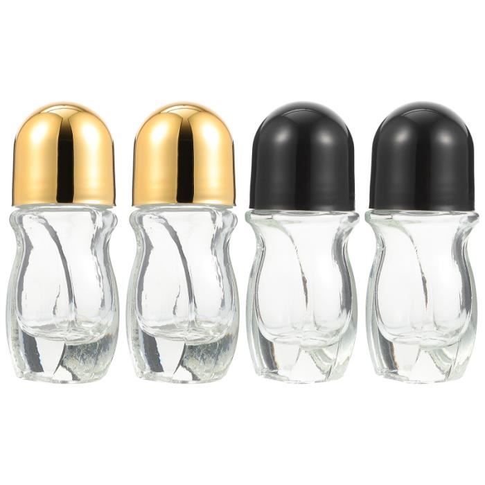 4pcs Bouteilles d'huile essentielles de petit parfum léger eau de toilette sans - eau de senteur