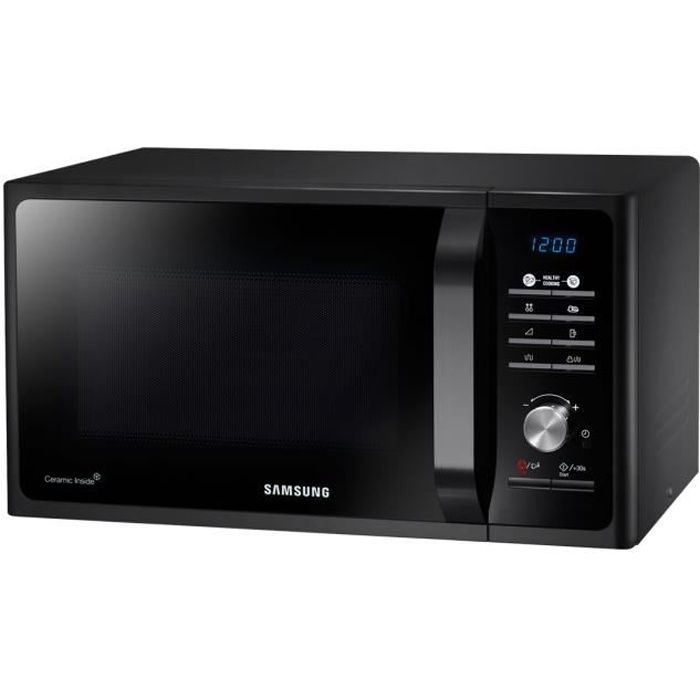 Samsung MG23F301TCK Four micro-ondes grill pose libre 23 litres 800 Watt noir