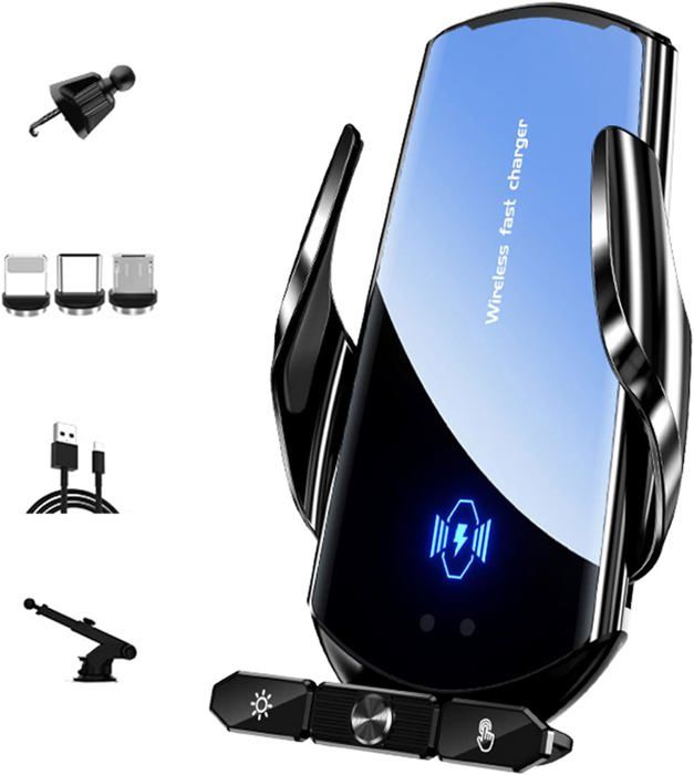 Support Téléphone Moto Avec Charge Sans Fil GLFLOW - Pour BMW R1200GS/R1250GS/R1300GS