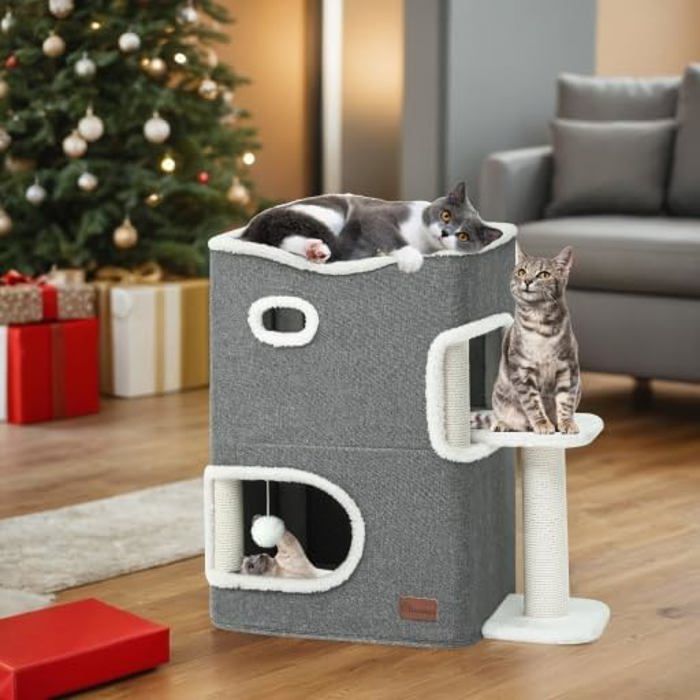 Comparer les prix de Maison Pour Chat,Niche Chat Interieur,Lit Chat,Cabane Chat,Panier Pour Chat Interieur,Arbre À Chat,Tour De Jeux,Hamac Supérieur,Gr