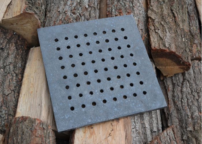 Four Grille Grille en fonte Grille Grille pour feu cendres rouille Tableau Grille Cheminée