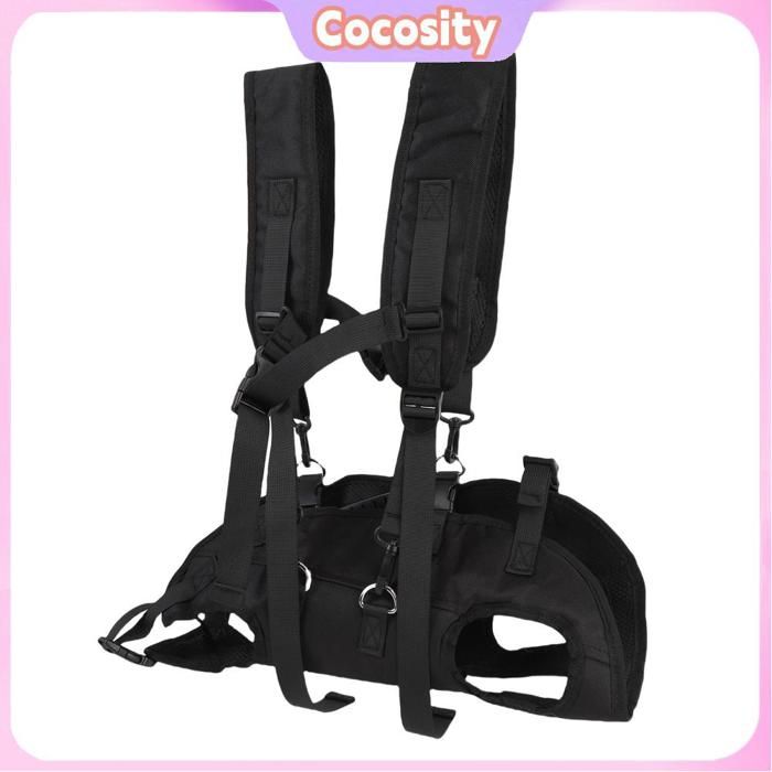 Comparer les prix de Cocosity Carrier de sac à dos pour chien Chien sac à dos Carrier portable en mâle respirant animal de compagnie avant poitrine