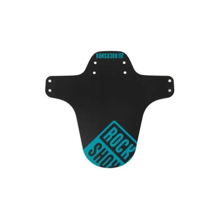 Garde-boue VTT - ROCKSHOX - MTB Fender Teal - Protection boue & débris - Jupes latérales profondes - 4 attaches zip