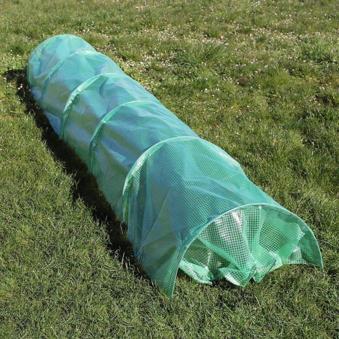 Mini Serre Jardin WilTec 100x60x40 Cm - Potager Aluminium Toit Verrouillable Protection UV