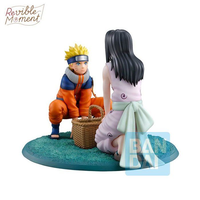 Figurine Ichibansho Naruto Naruto Uzumaki & Haku the Land Of Waves - vue 1