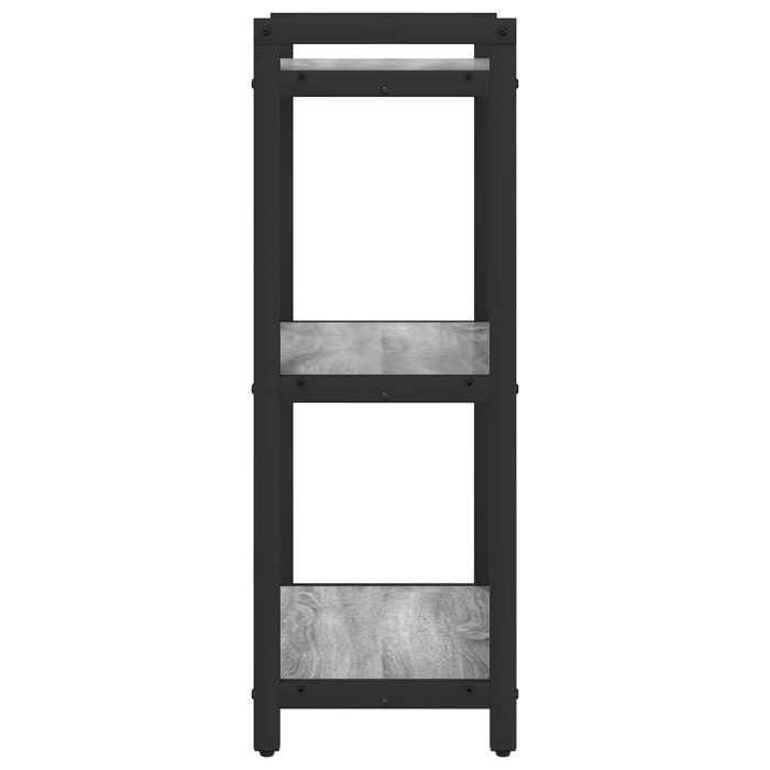 ShieldPro®Bibliothèque - CLOUD - Cabinet/Placard/Étagère pour livres - Sonoma gris 40x30x85 cm - Bois dingénierie 1344845
