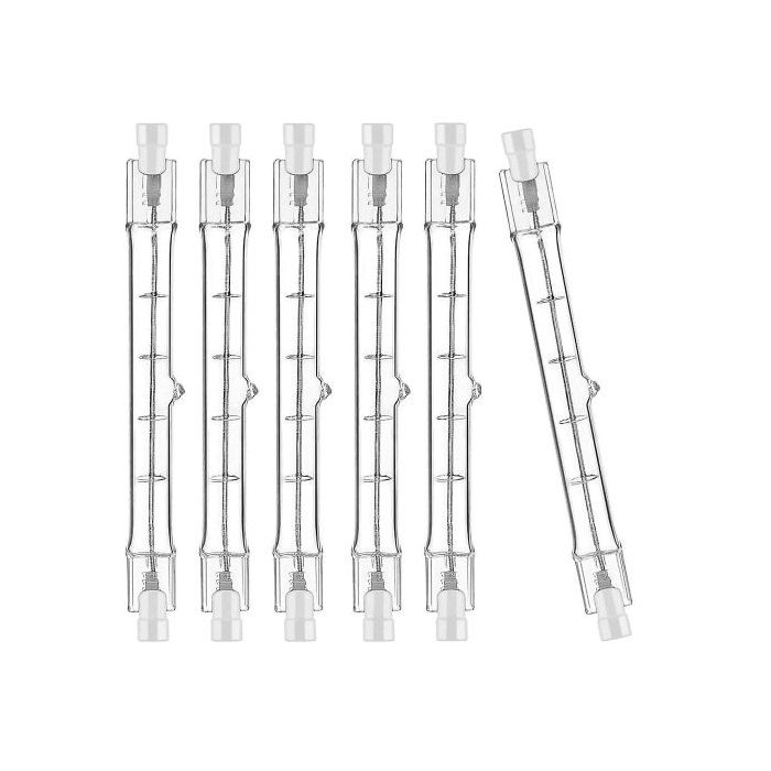 Lampe halogène R7s 118 mm 200 W 230 V tige halogène R7s lampe halogène R7s à intensité variable