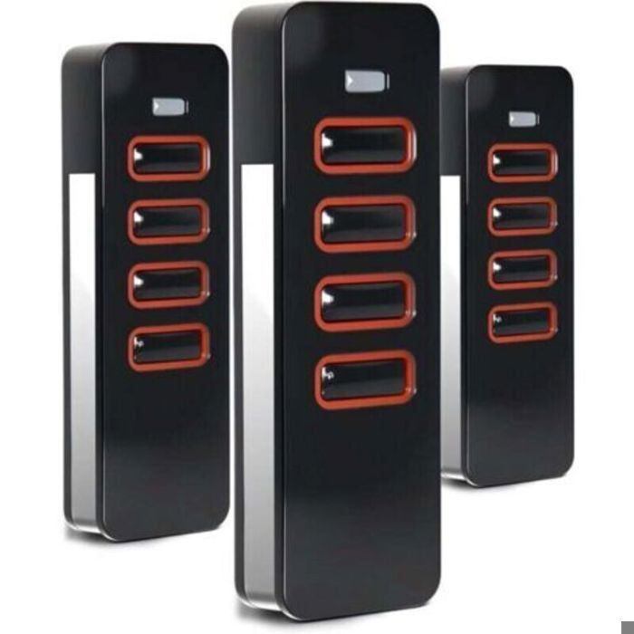Lot de 3 télécommandes 868 MHz pour Pearl 4018V000 4 canaux douverture de garage pour 4015862001900 porte de garage pour motori
