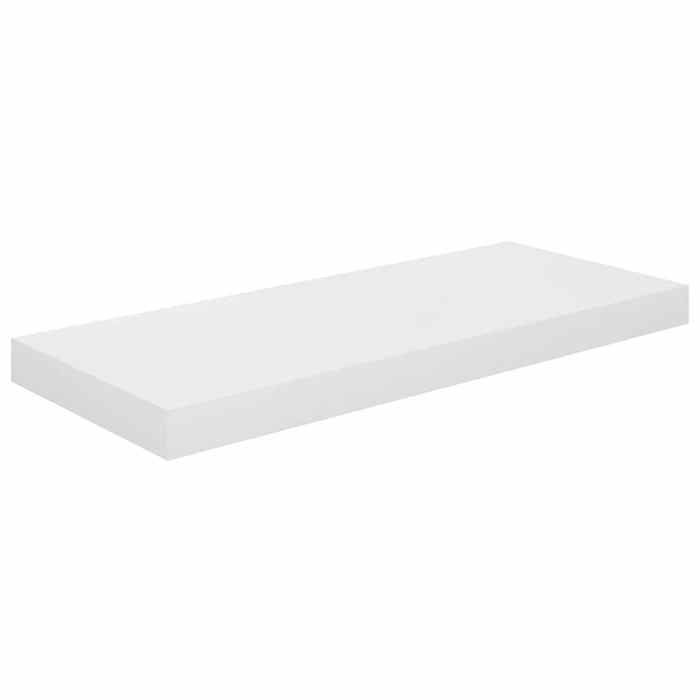 Étagère murale flottante( 1 pc) - Tablette Flottante - Blanc brillant 60x235x38 cm MDF B1353