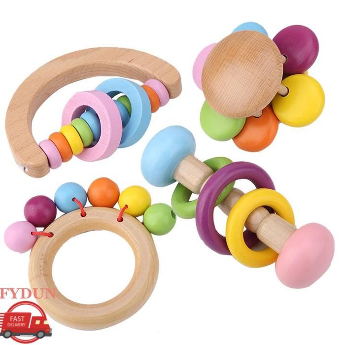 FYDUN Jouet perroquet Ensemble de Jouets en Bois pour Perroquet et Oiseau Jouet à Mâcher coloré à Suspendre pour animalerie jouet