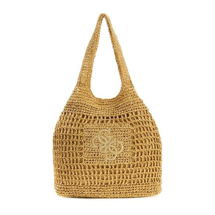 Sac de plage femme Guess Raffia