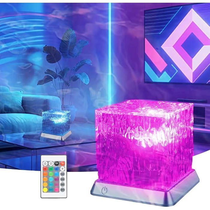 Projecteur Lampe Aurore Boréale 16 Couleurs 30 Modes Lumineux Projecteur Vague Océan Effet Pfond Lampe Déco NL037 LAMPE DECORATIVE