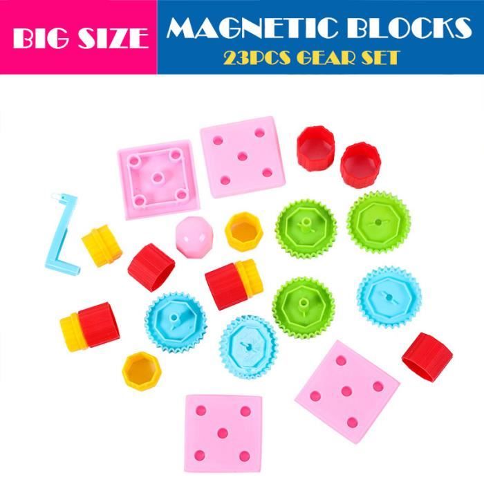 10 Figurines Magnétiques Miniatures Pour Enfants - Aimants Puissants Sur Mains/pieds - Pour Tableau Blanc, Frigo, Jouet De Voyage - Âge 3-12 Ans - 10 Couleurs