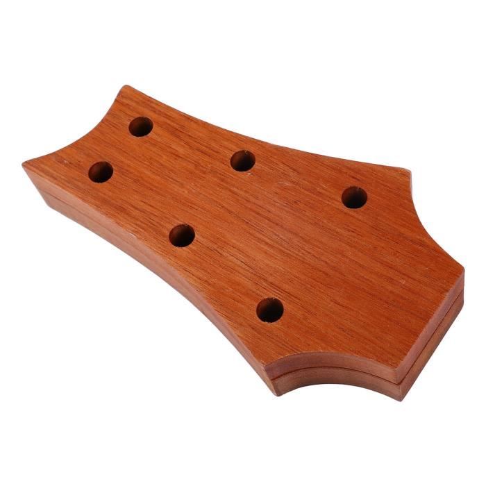Boîte à Médiators En Noyer Incrustée Laiton - Cadeau Personnalisé Pour Guitariste, Avec Médiators Gravés