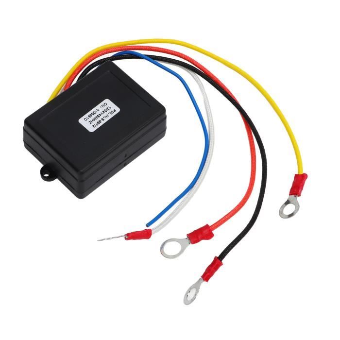 KIMISS Kit De Télécommande Sans Fil Pour Treuil D’ancre – 2 émetteurs, 1 Récepteur – étanche IP67, Portée 50 Ft – Compatible Guindeau 12V – ABS Robuste, Flotte Dans L’eau